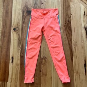 GapFit size L girls pink/Orange Leggings